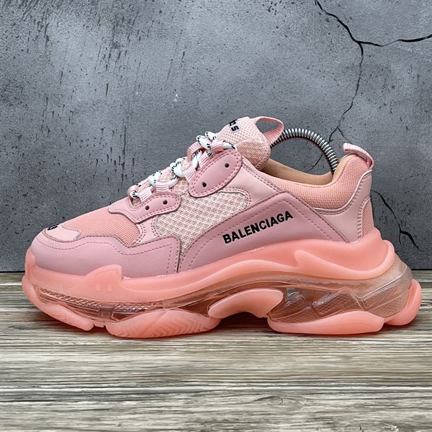 Balenciaga Triple S Clear Sole Pink - фото 10184