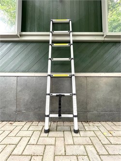 Лестница телескопическая усиленная 2м. Telescopic Ladder 2958 - фото 13674