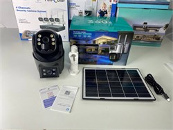 Камера видео наблюдения 4G V360 2-x объективный 2994 - фото 13997