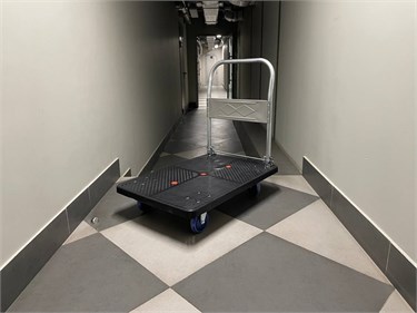 Тележка платформенная складная 4-х колесная до 400кг 3075