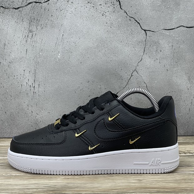 Nike Force 1 Low '07 LX Mini Swoosh Black - фото 8489