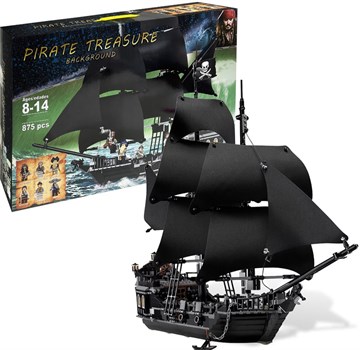 Великолепный конструктор из серии «Пираты Карибского моря» - Черная жемчужина 2817