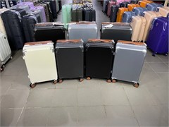 Чемодан S без молнии с широкой ручкой для ручной клади 2952