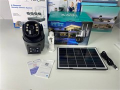 Камера видео наблюдения 4G V360 2-x объективный 2994