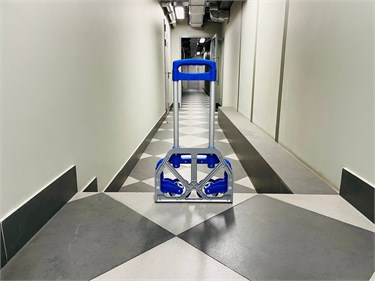 Тележка складная алюминиевая до 80кг 3063