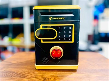 Электронная копилка- с кодовым замком и автоматическим затягиванием купюр! 3094