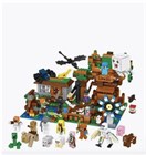 Конструктор Minecraft: Дом компании Стива с героями 2829