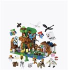 Конструктор Minecraft: Дом компании Стива с героями 2829